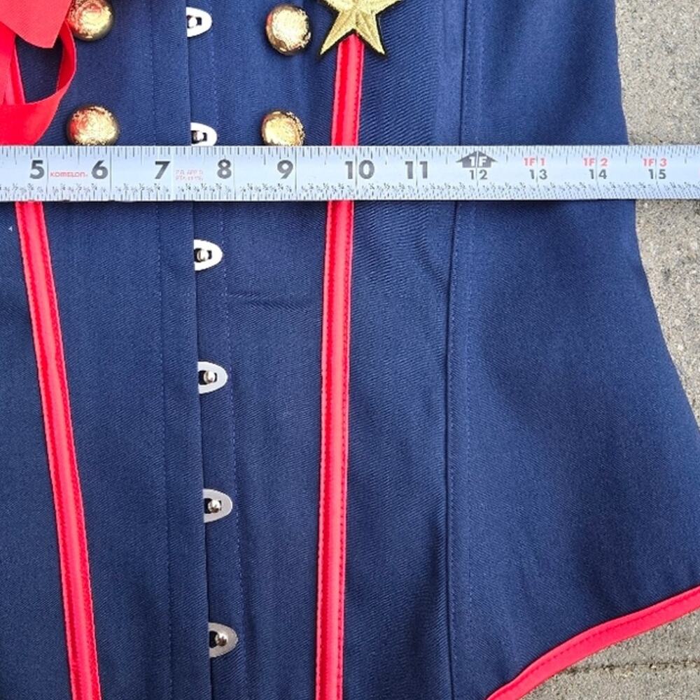 Daisy Corsets Sexy Marine Corset sz XL - Picture 4 of 8